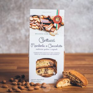 Packung Cantuccini mandorle e cioccolato von Sapori del Lagonero