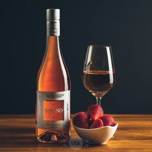 Flasche Roséwein A Mano Rosato