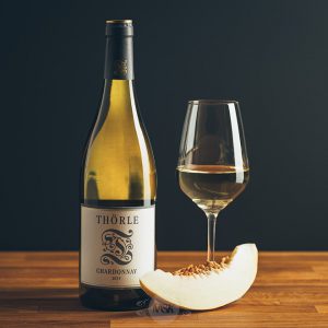 Flasche Weißwein Thörle Chardonnay